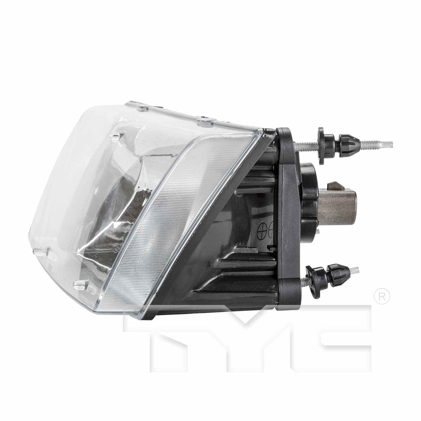 Side View of Left Headlight Assembly TYC 20-5360-00