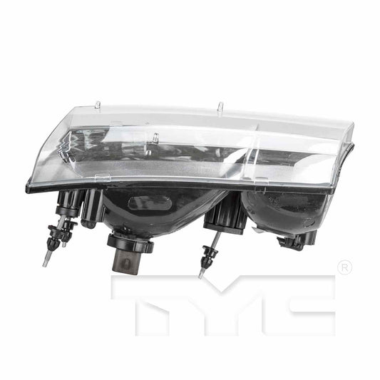 Top View of Left Headlight Assembly TYC 20-5360-00