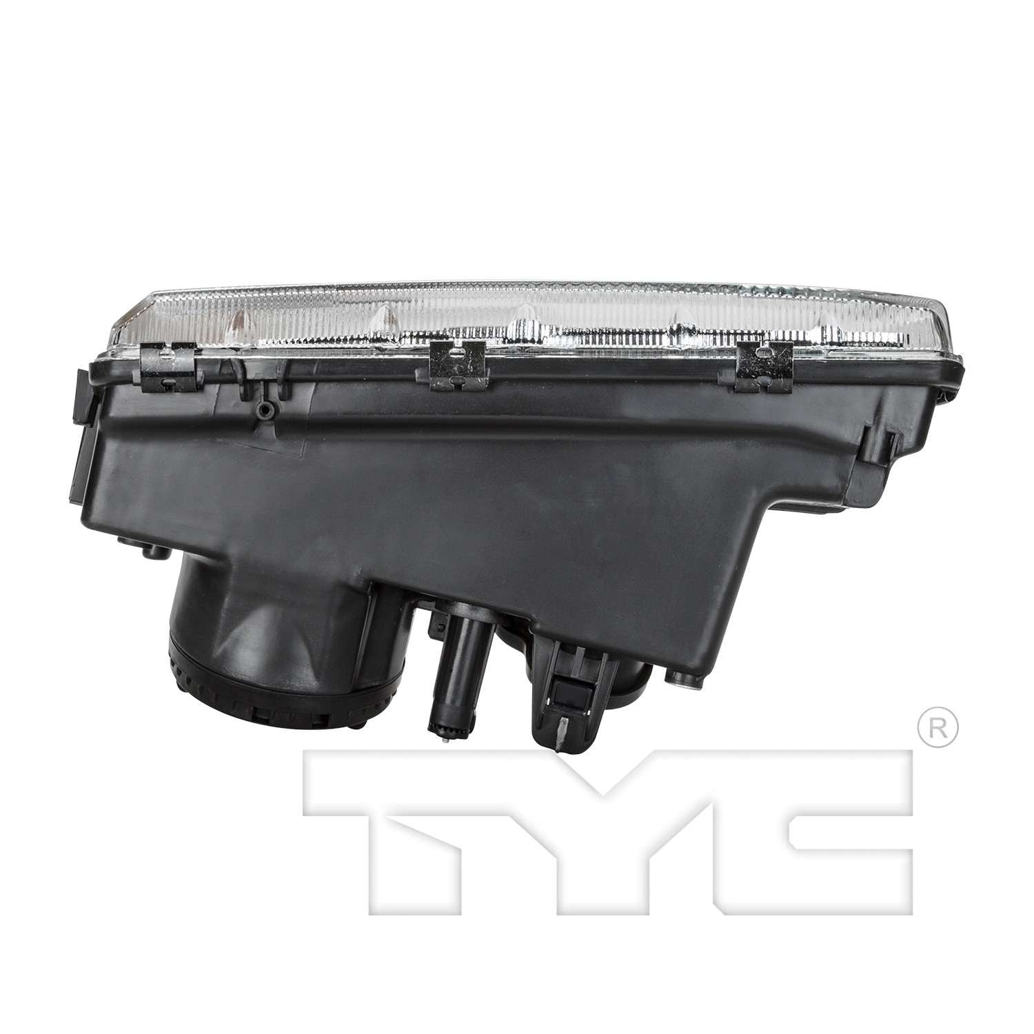 Bottom View of Right Headlight Assembly TYC 20-5409-00