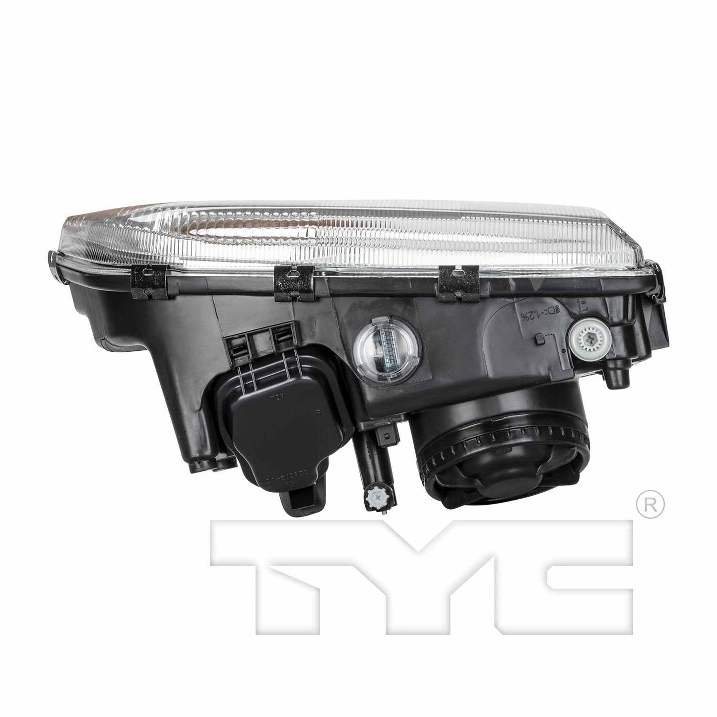 Top View of Right Headlight Assembly TYC 20-5409-00