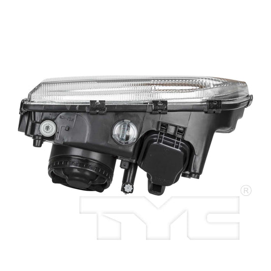 Top View of Left Headlight Assembly TYC 20-5410-00