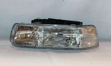 Front View of Left Headlight Assembly TYC 20-5500-00