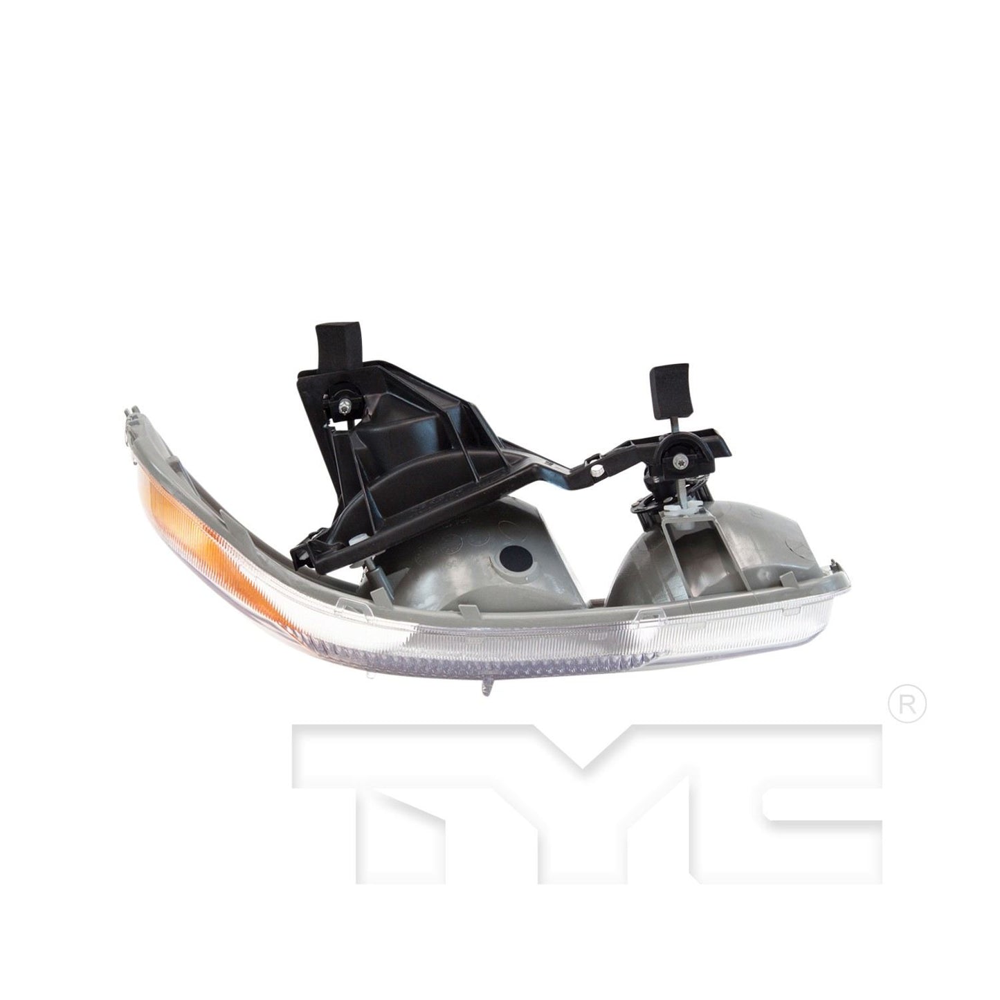 Top View of Right Headlight Assembly TYC 20-5567-00-9