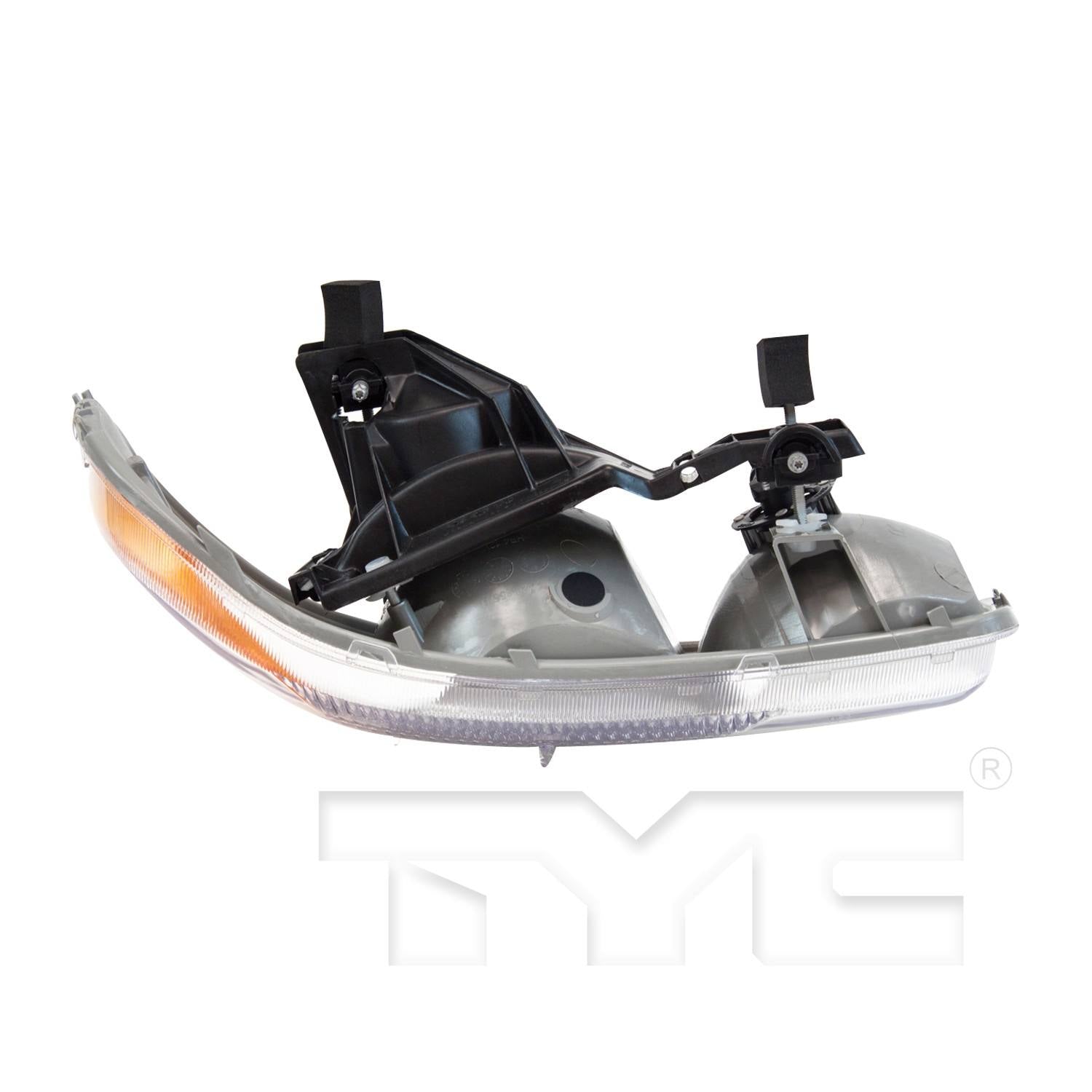 Top View of Right Headlight Assembly TYC 20-5567-00