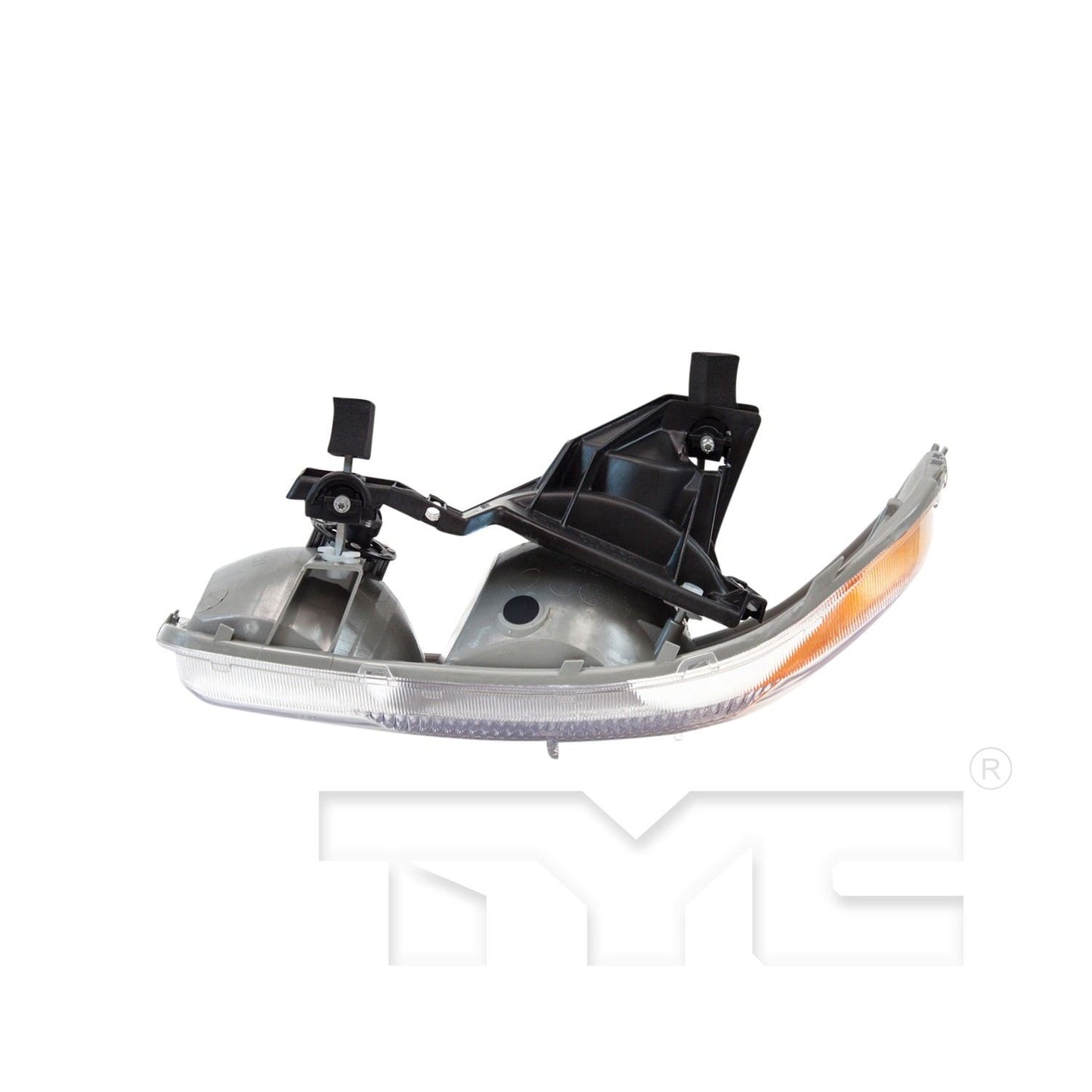 Top View of Left Headlight Assembly TYC 20-5568-00-9