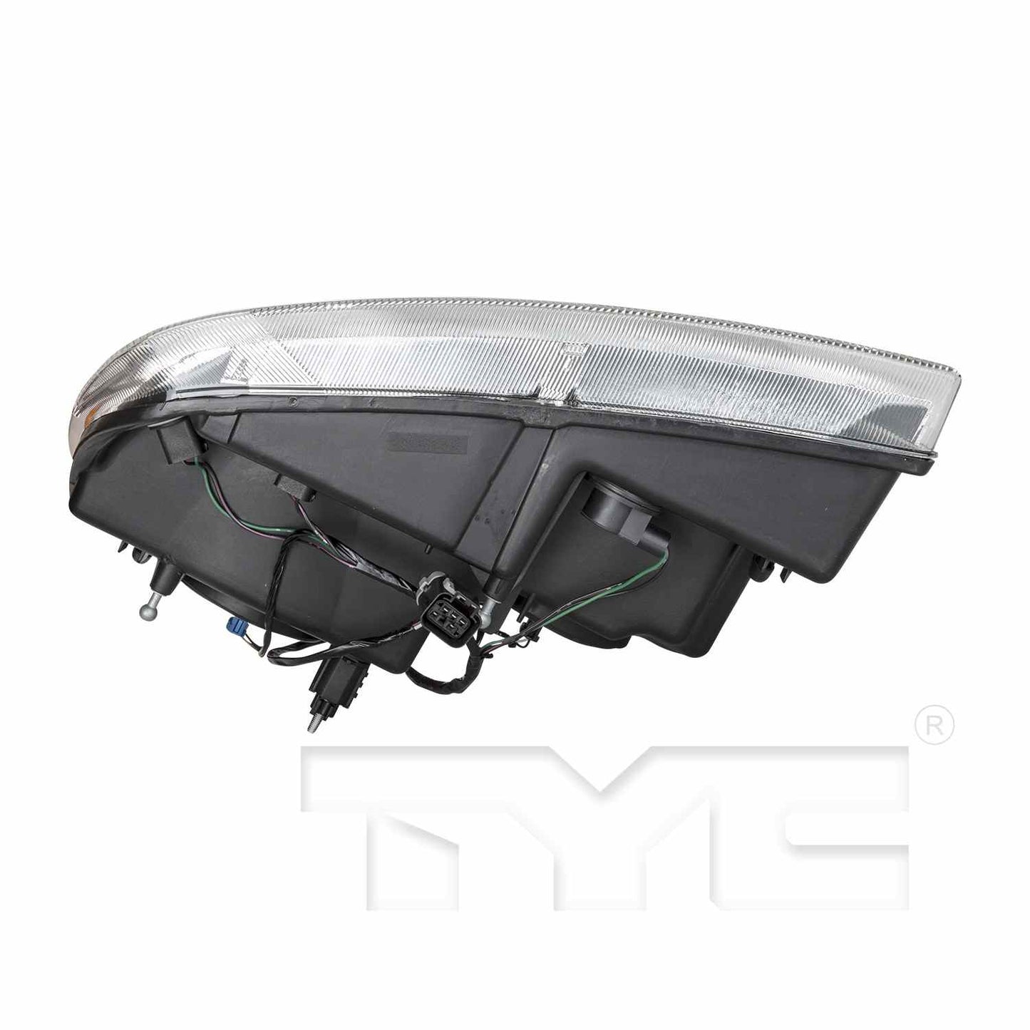 Bottom View of Right Headlight Assembly TYC 20-5575-90-9