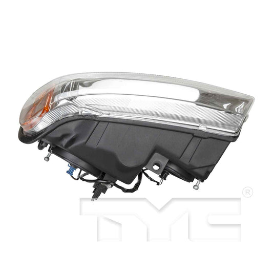 Top View of Left Headlight Assembly TYC 20-5576-90-9