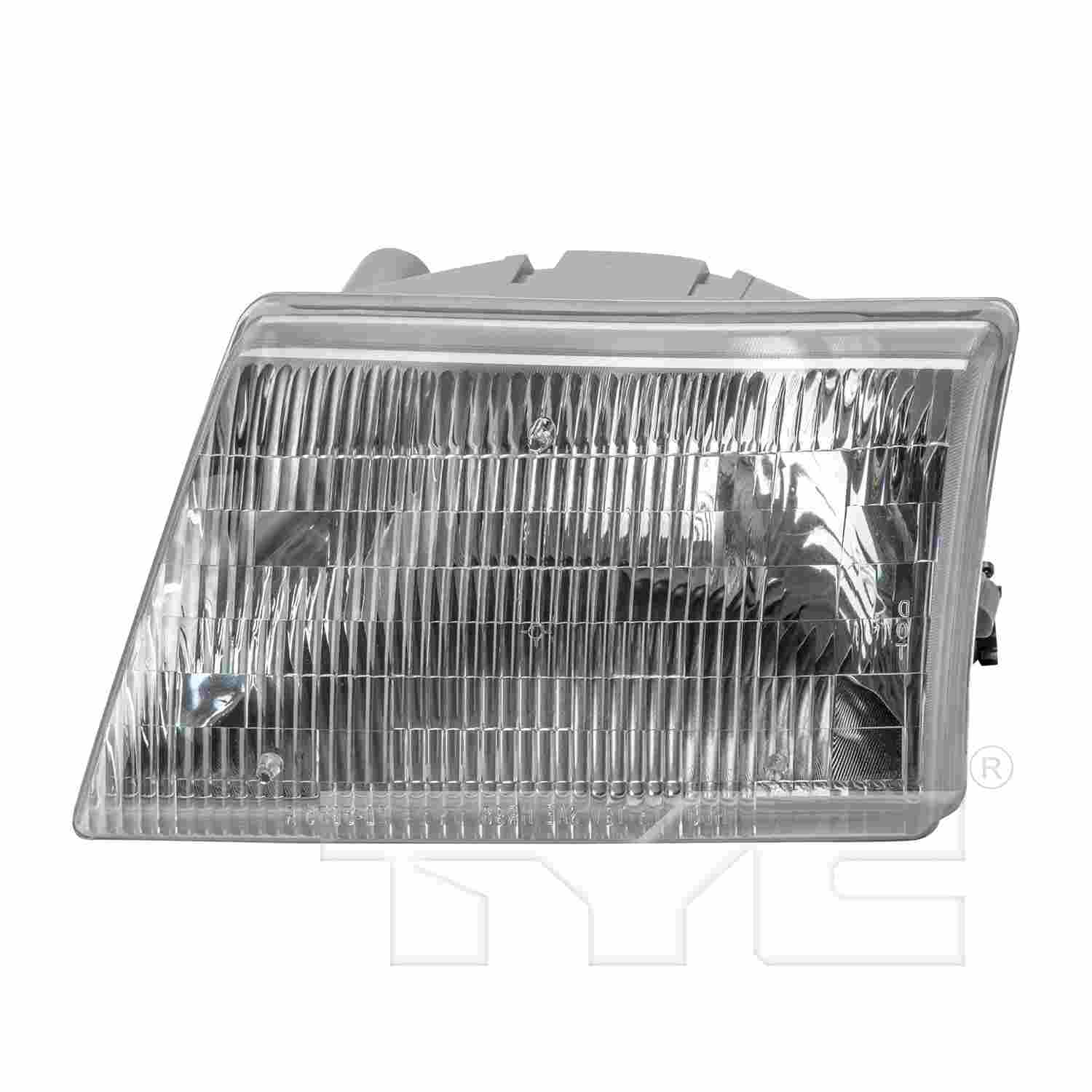 Front View of Left Headlight Assembly TYC 20-5656-00