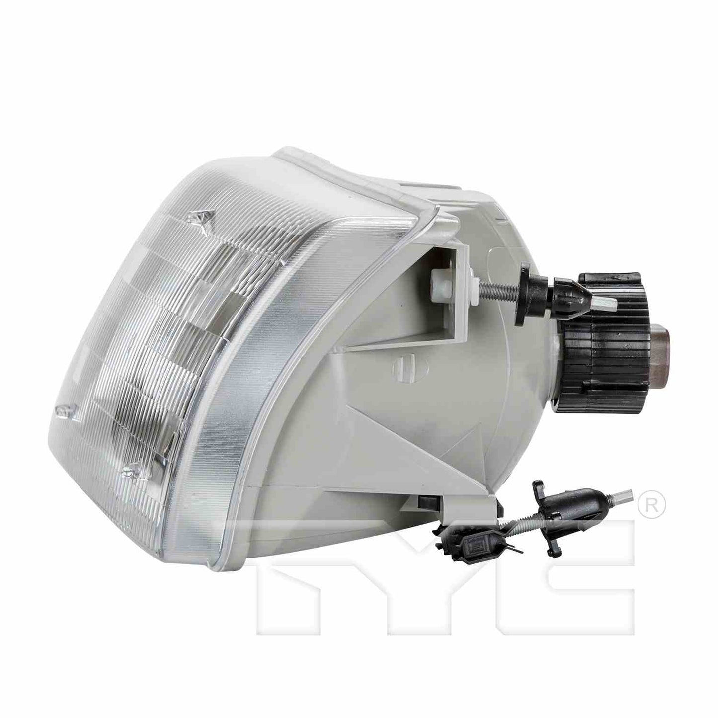 Side View of Left Headlight Assembly TYC 20-5656-00