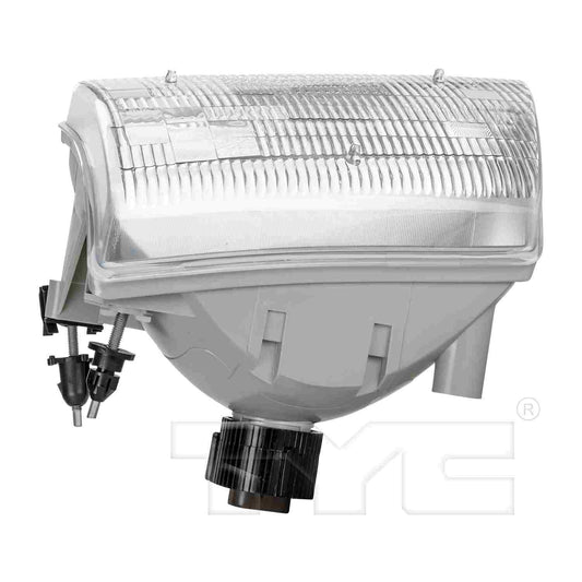 Top View of Left Headlight Assembly TYC 20-5656-00