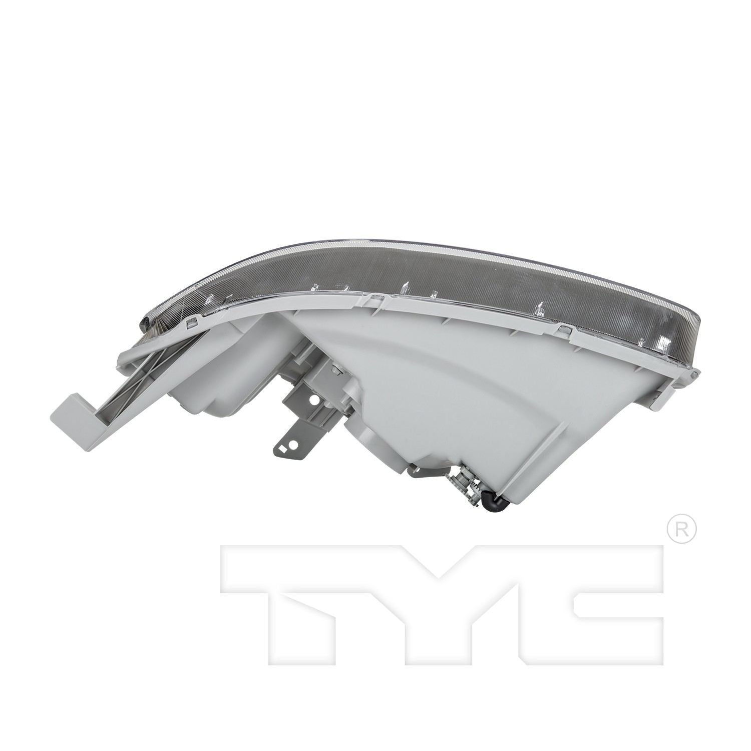 Bottom View of Right Headlight Assembly TYC 20-5661-01-9