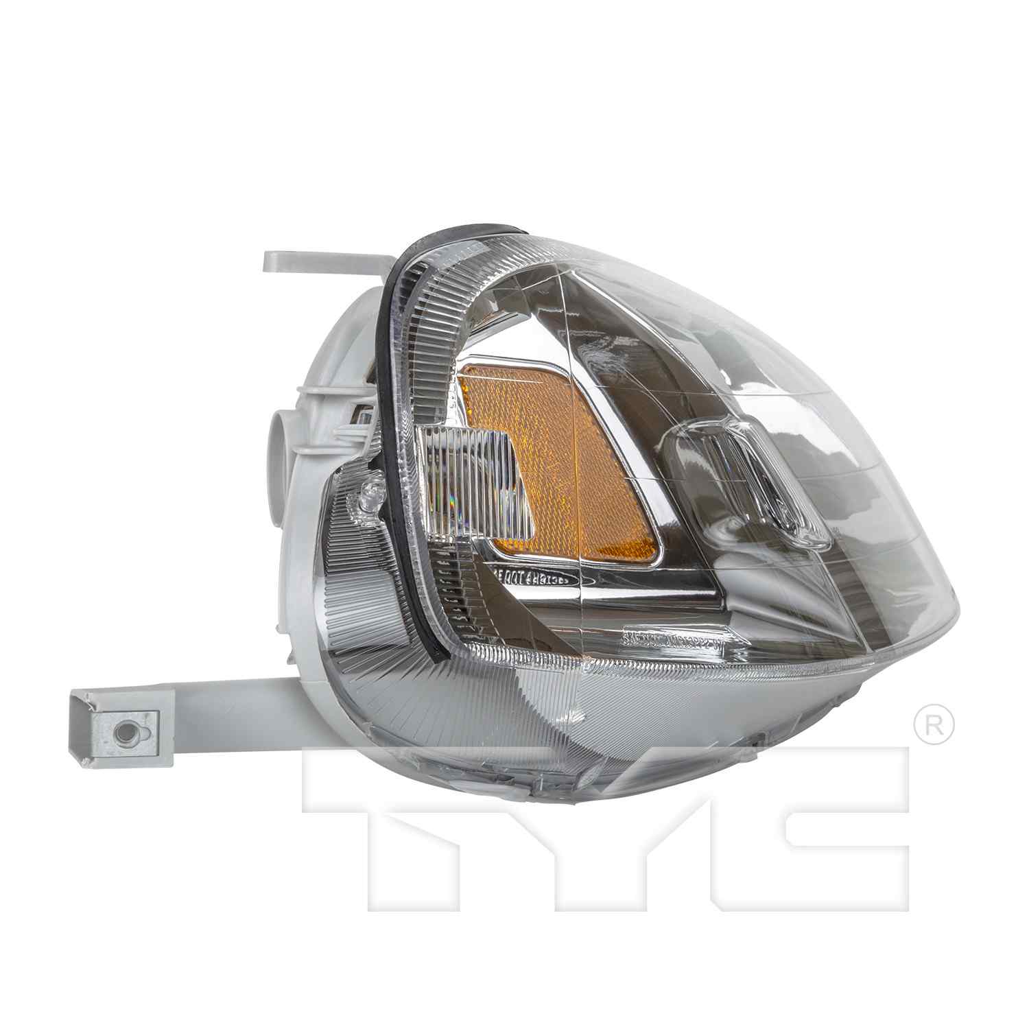 Side View of Right Headlight Assembly TYC 20-5661-01-9