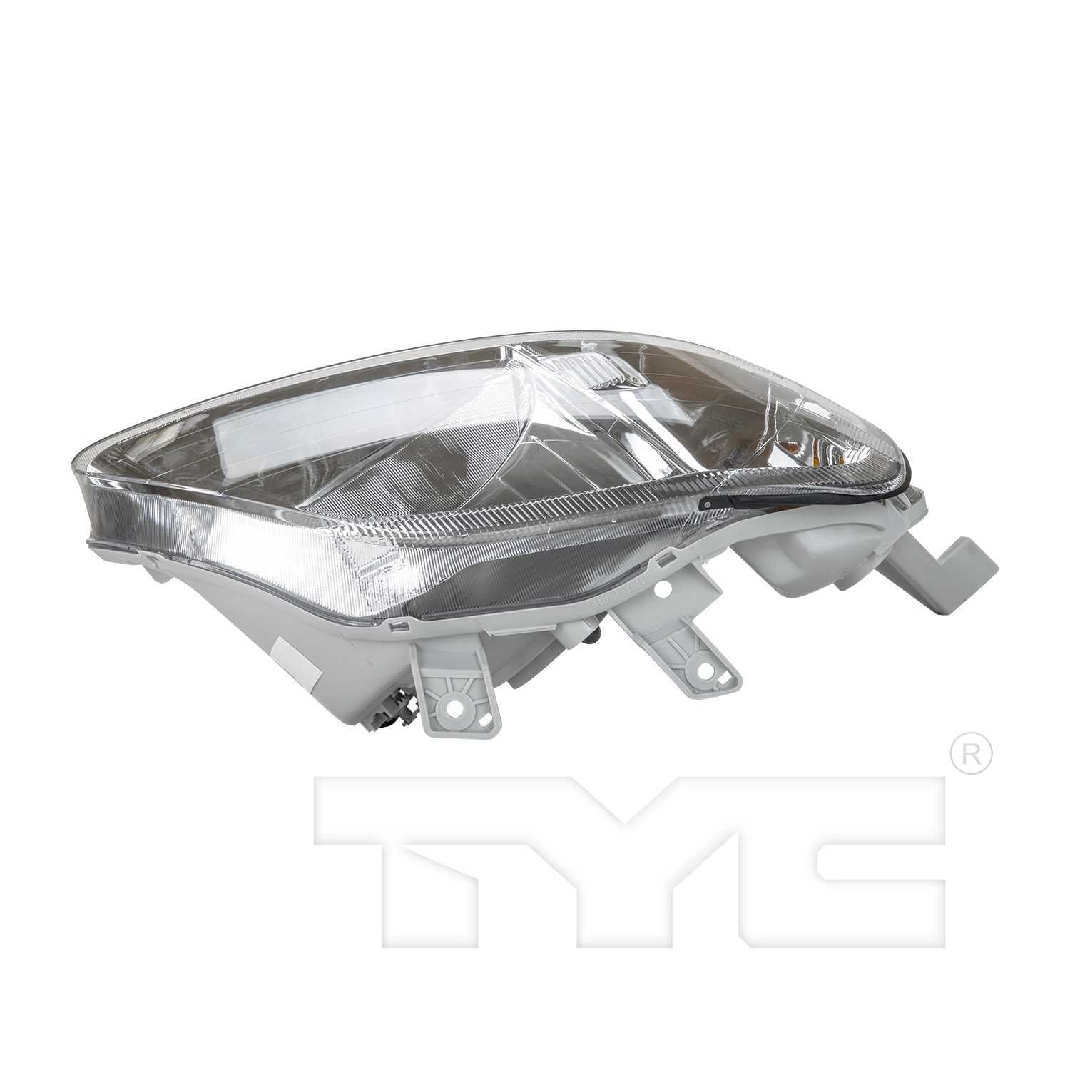 Top View of Right Headlight Assembly TYC 20-5661-01-9