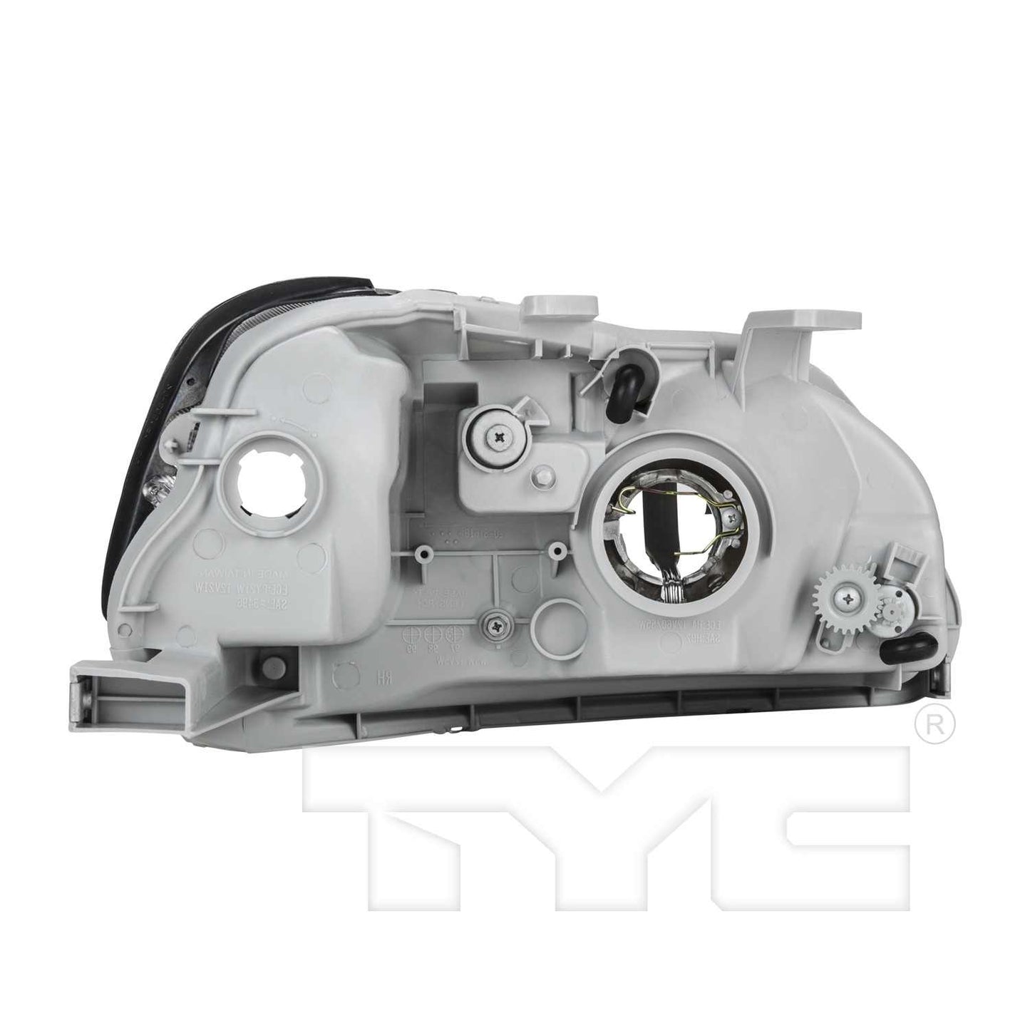 Back View of Headlight Assembly TYC 20-5662-01-9