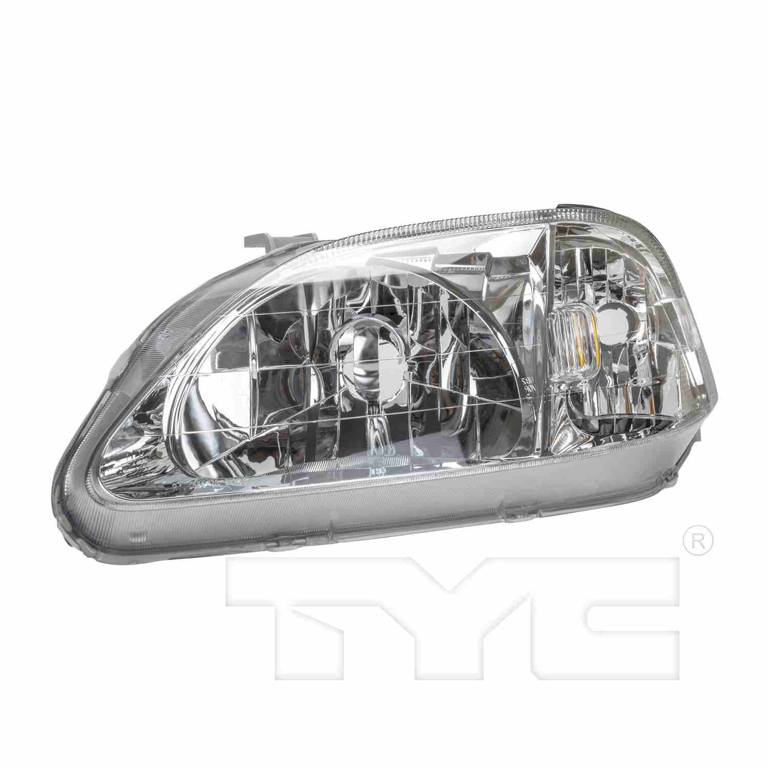 Front View of Headlight Assembly TYC 20-5662-01-9