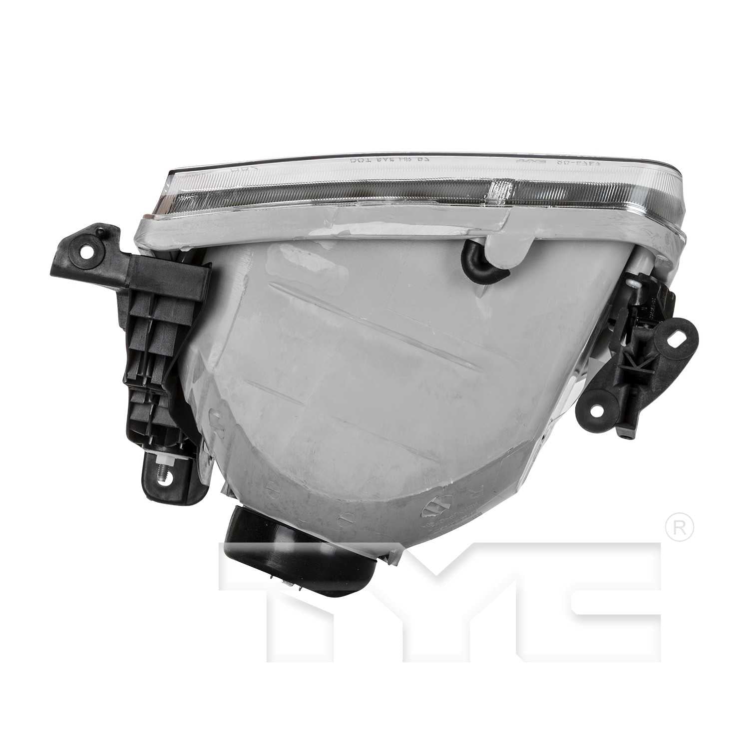 Bottom View of Right Headlight Assembly TYC 20-5767-00