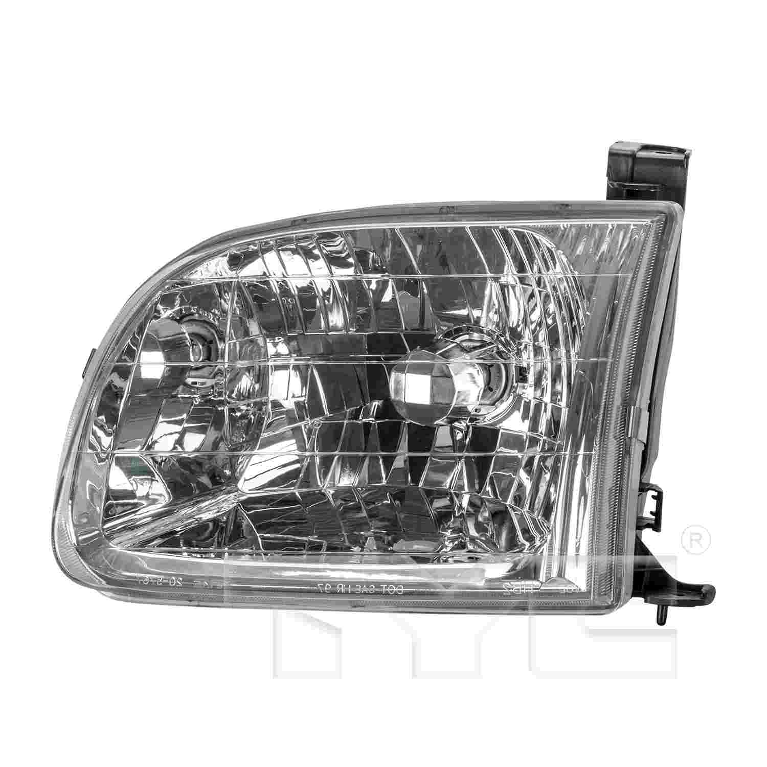 Front View of Left Headlight Assembly TYC 20-5768-00-9