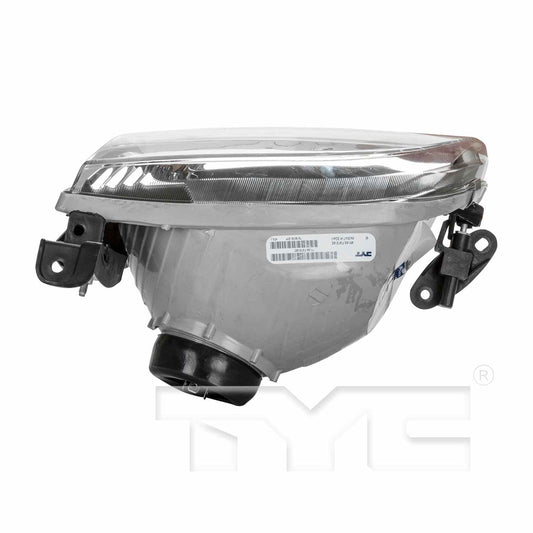 Top View of Left Headlight Assembly TYC 20-5768-00