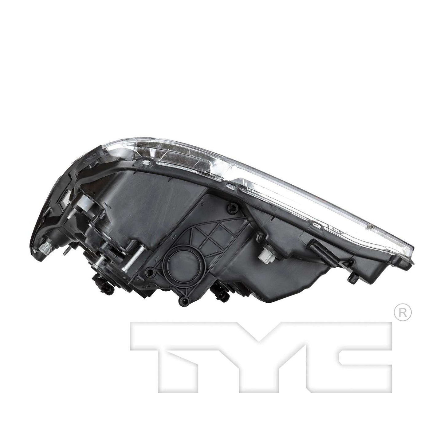 Bottom View of Right Headlight Assembly TYC 20-5807-90