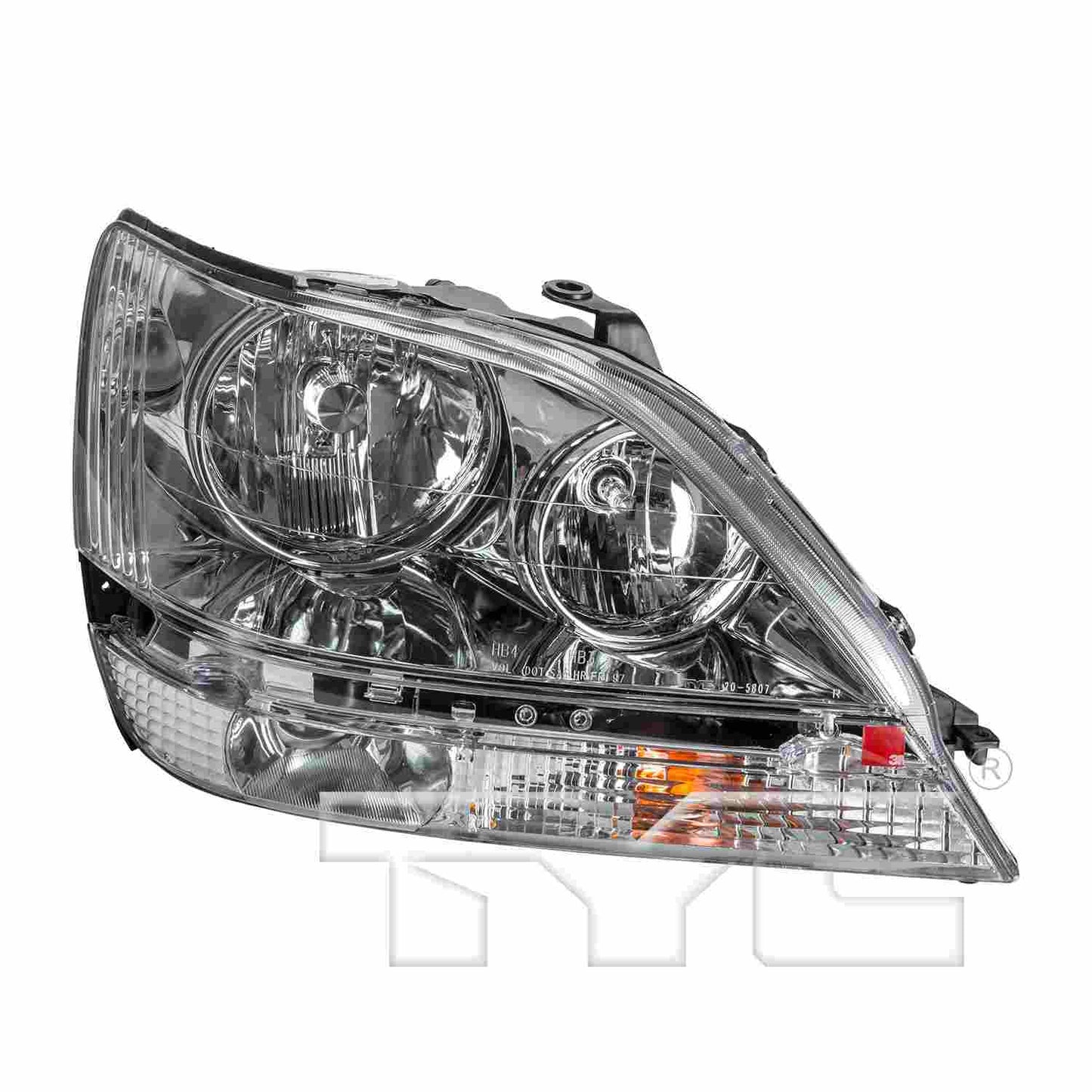 Front View of Right Headlight Assembly TYC 20-5807-90