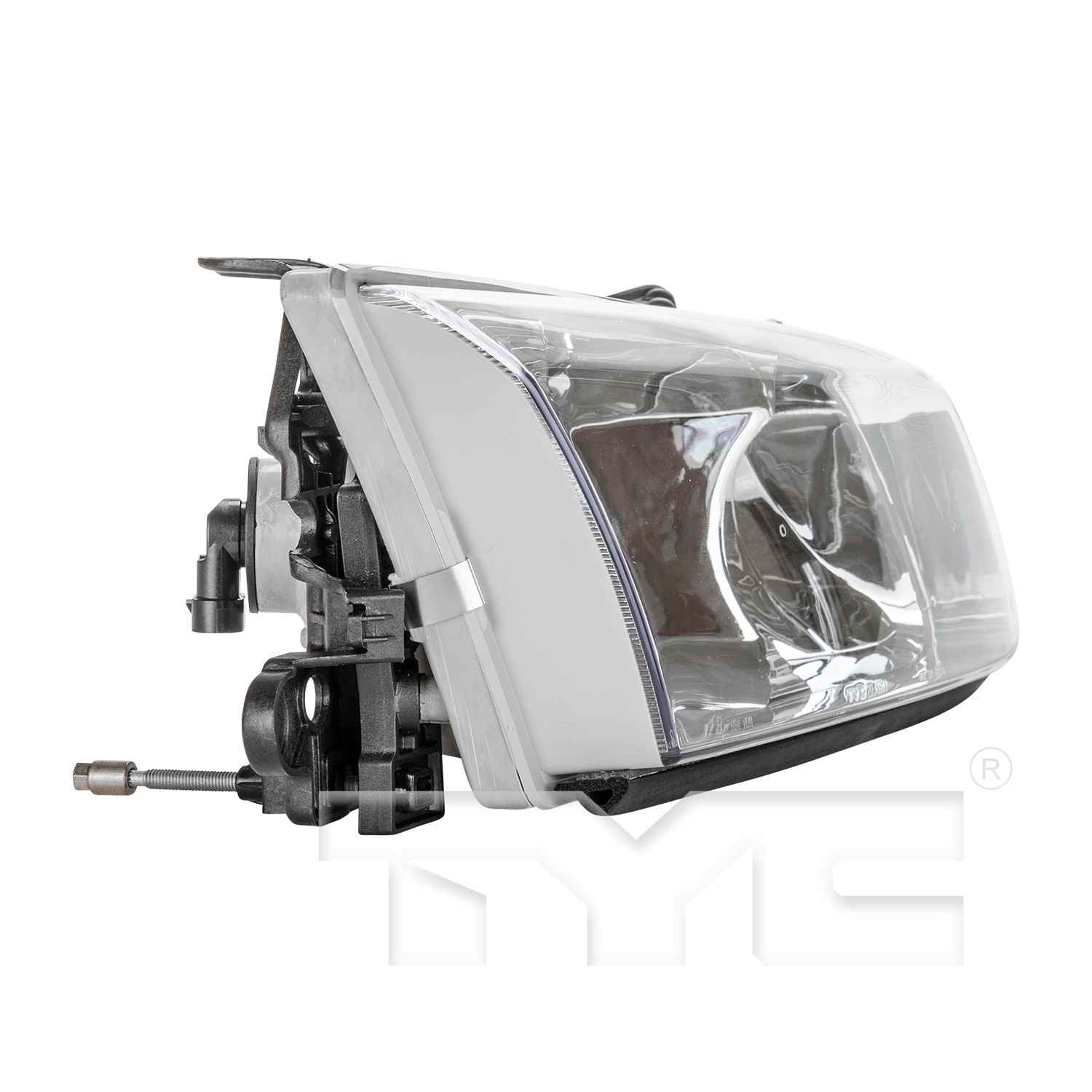 Side View of Right Headlight Assembly TYC 20-5811-00