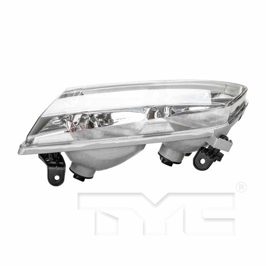 Top View of Left Headlight Assembly TYC 20-5812-00