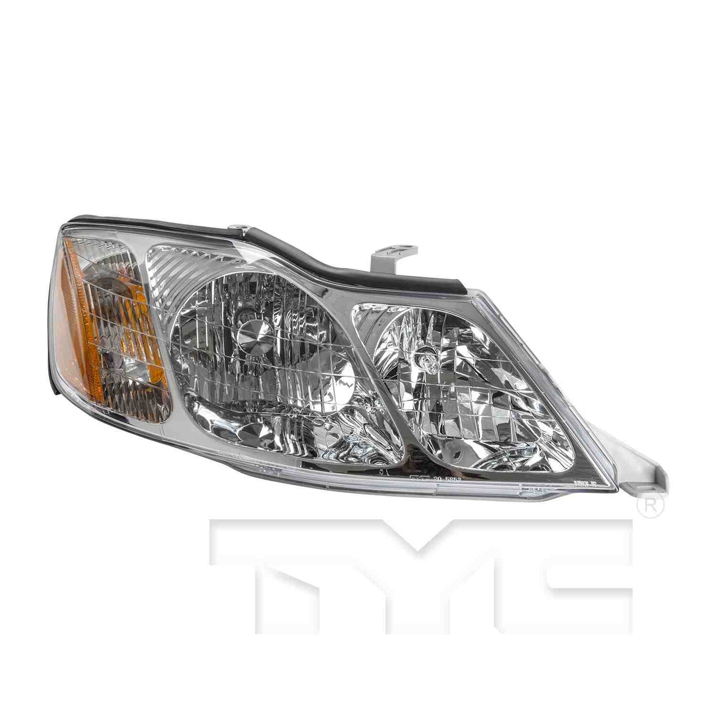 Front View of Right Headlight Assembly TYC 20-5853-00