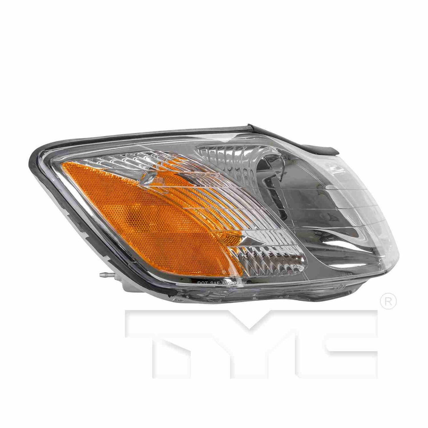 Side View of Right Headlight Assembly TYC 20-5853-00