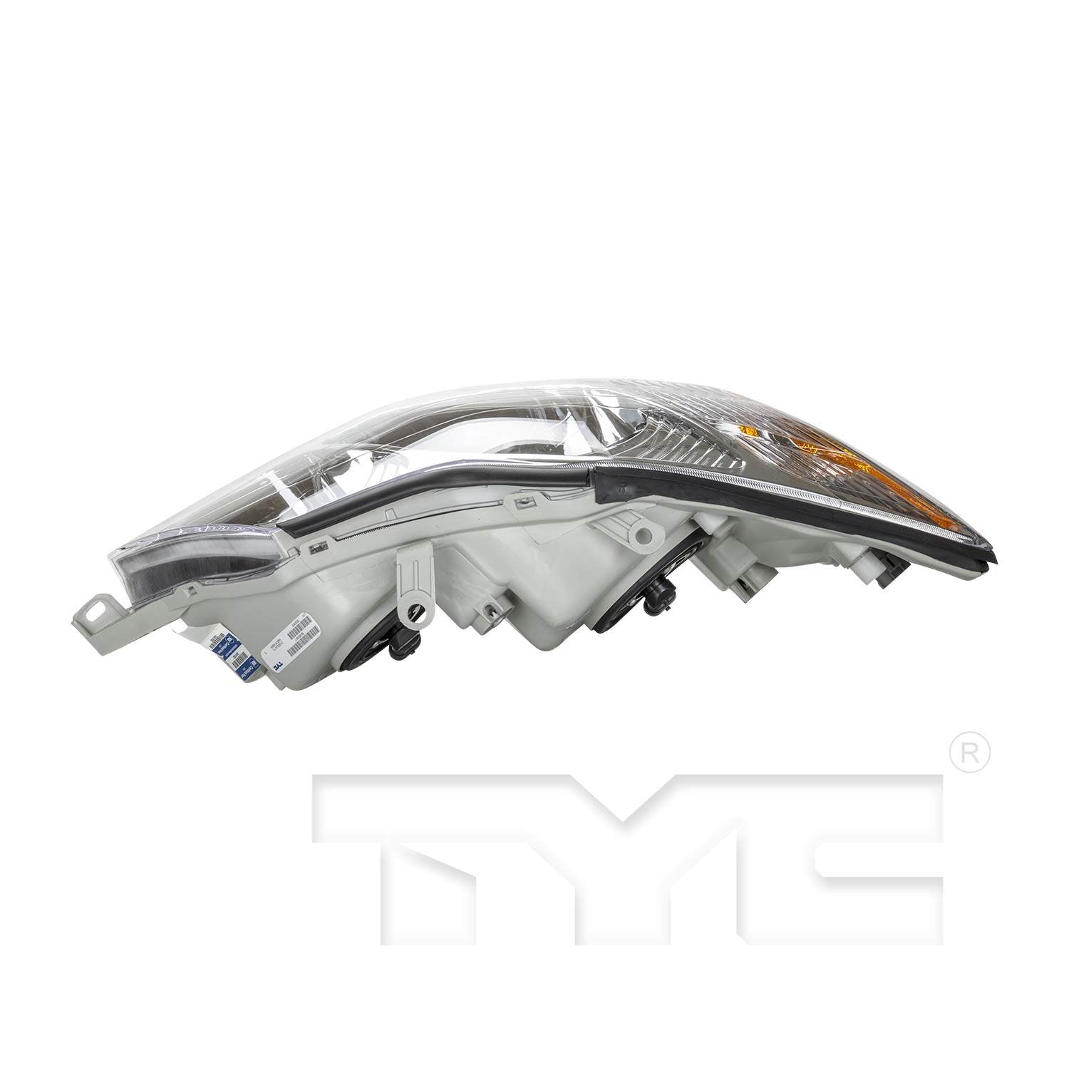 Top View of Right Headlight Assembly TYC 20-5853-00