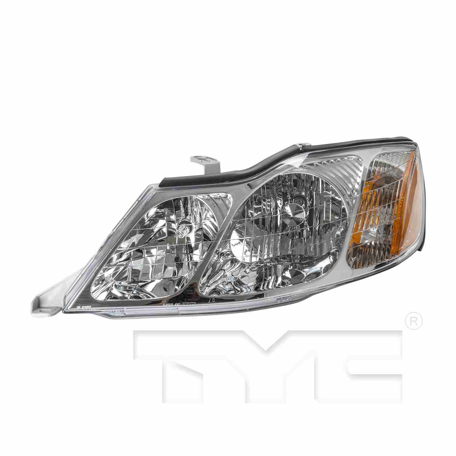 Front View of Left Headlight Assembly TYC 20-5854-00