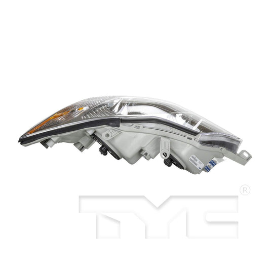 Top View of Left Headlight Assembly TYC 20-5854-00