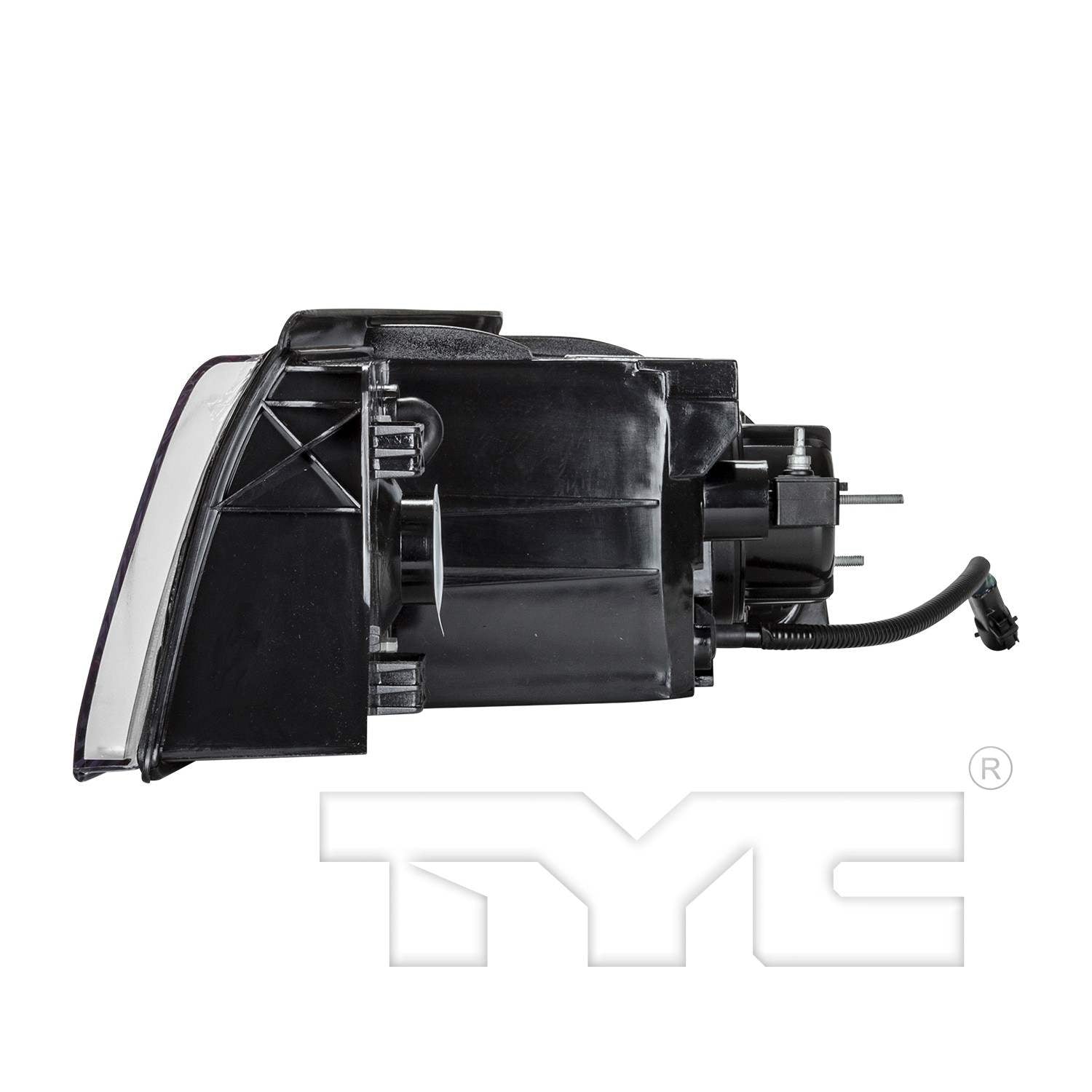 Angle View of Right Headlight Assembly TYC 20-5877-00