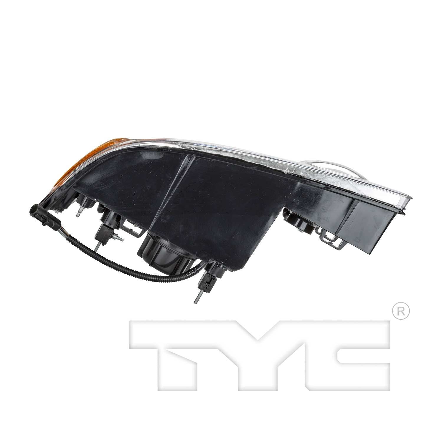 Bottom View of Right Headlight Assembly TYC 20-5877-00