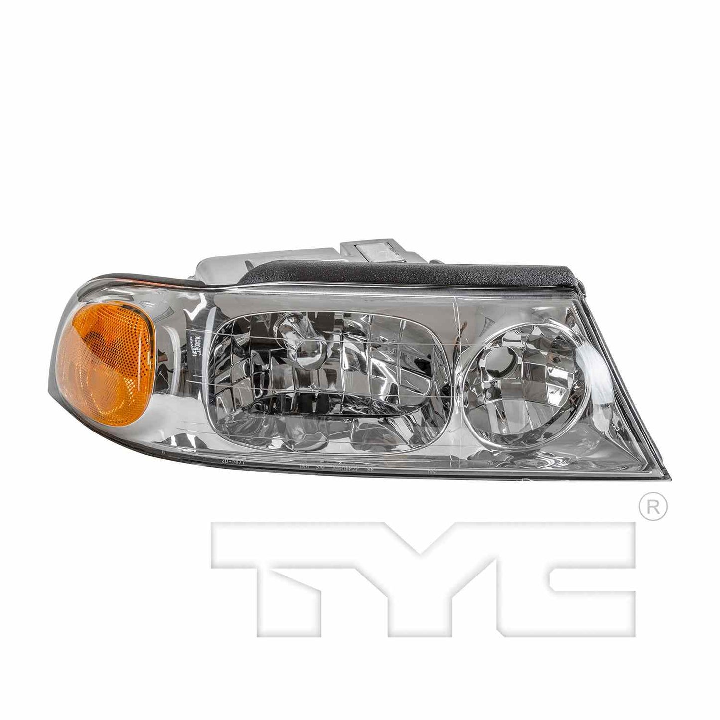 Front View of Right Headlight Assembly TYC 20-5877-00