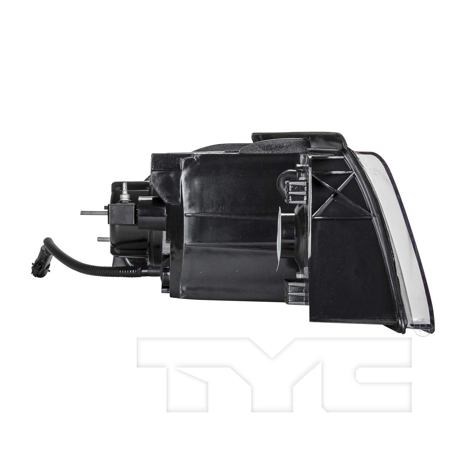 Angle View of Left Headlight Assembly TYC 20-5878-00