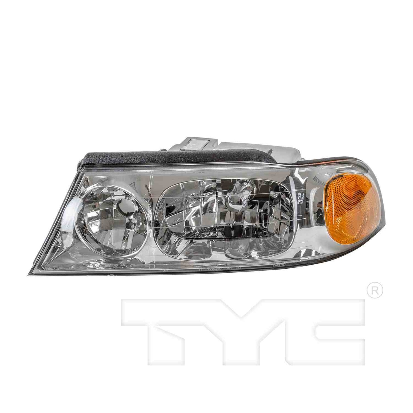 Front View of Left Headlight Assembly TYC 20-5878-00