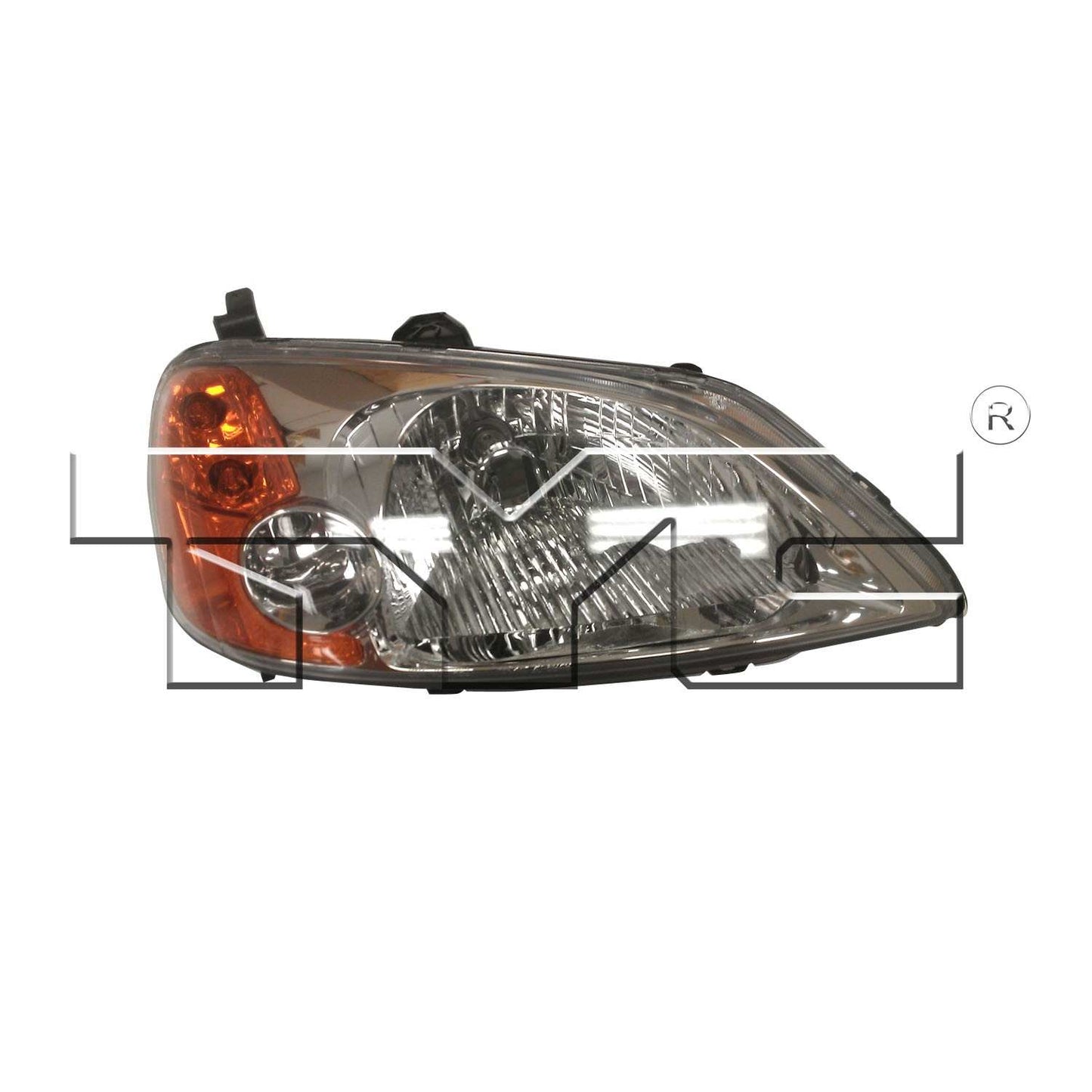 Front View of Right Headlight Assembly TYC 20-5949-00