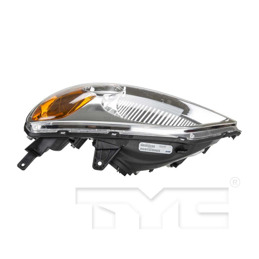 Top View of Left Headlight Assembly TYC 20-5950-00