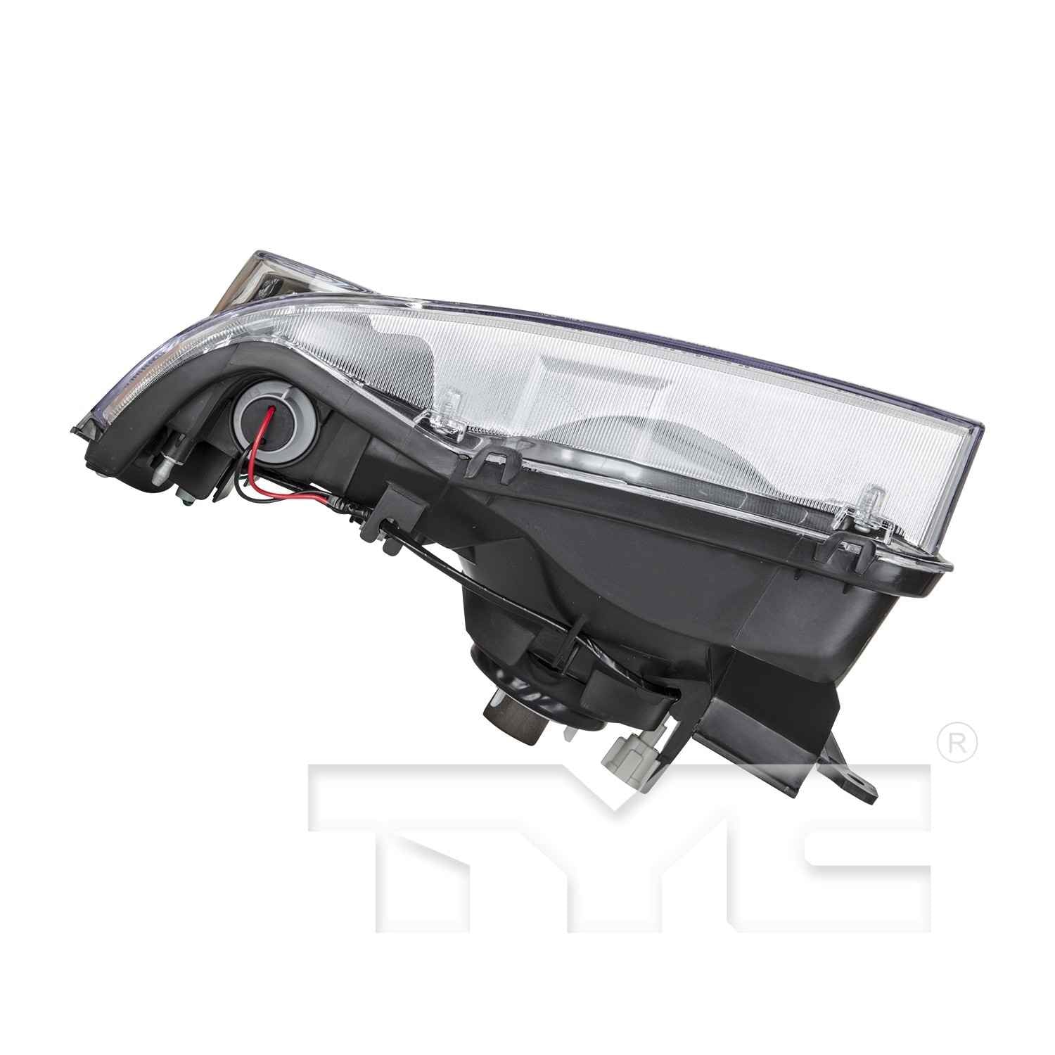 Bottom View of Right Headlight Assembly TYC 20-5963-00