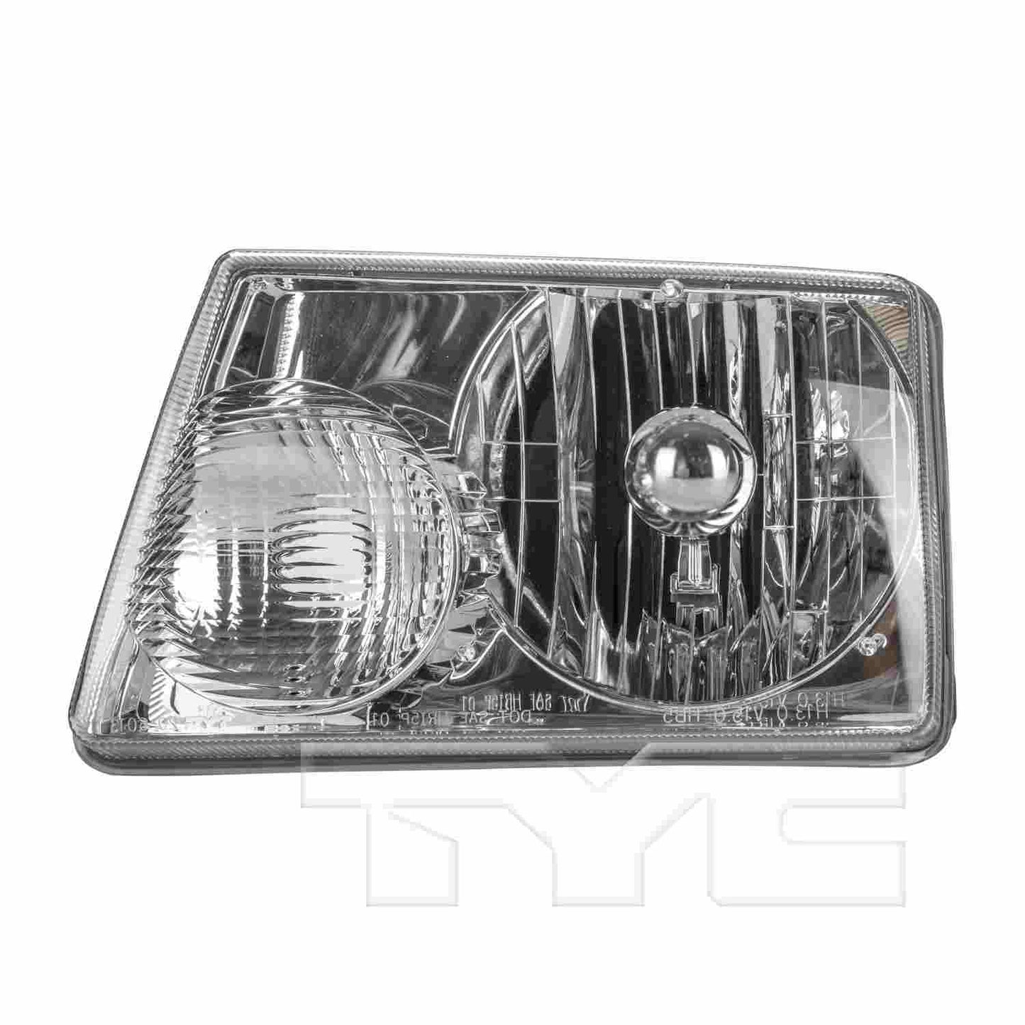 Front View of Left Headlight Assembly TYC 20-6014-00