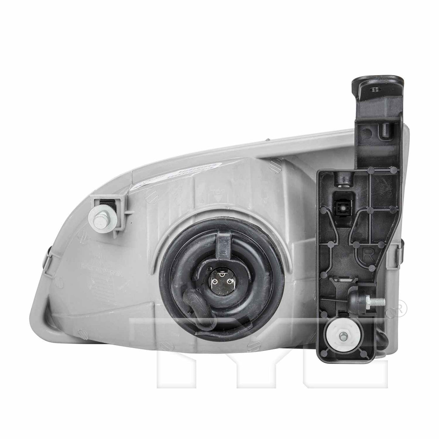 Back View of Right Headlight Assembly TYC 20-6017-00