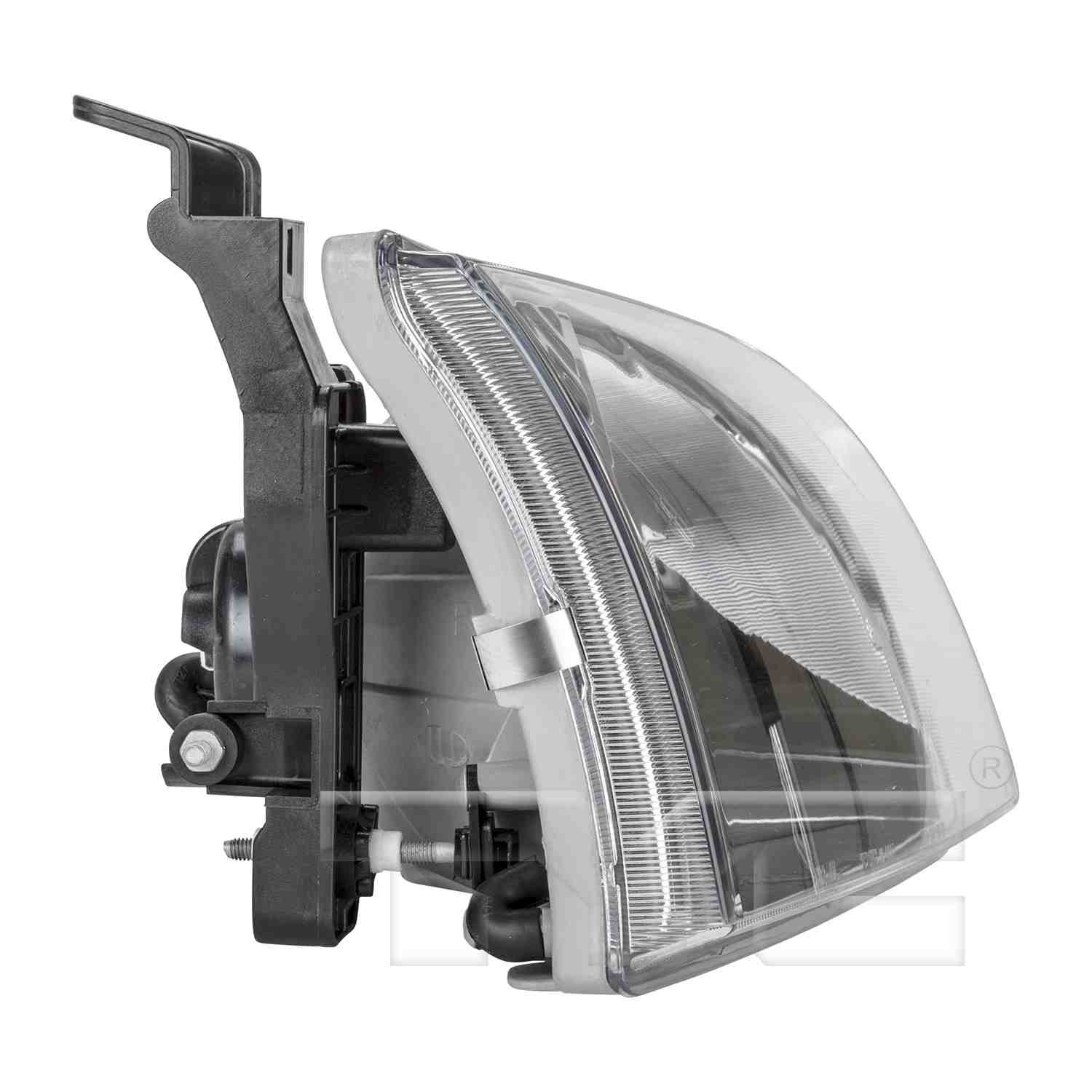 Side View of Right Headlight Assembly TYC 20-6017-00