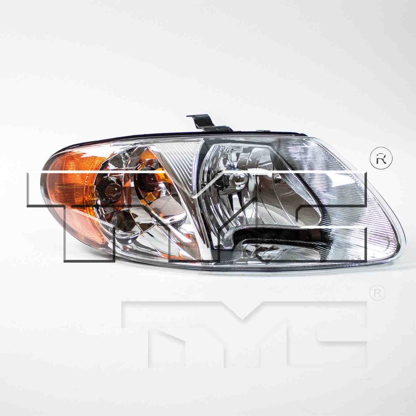 Front View of Headlight Assembly TYC 20-6021-00-9