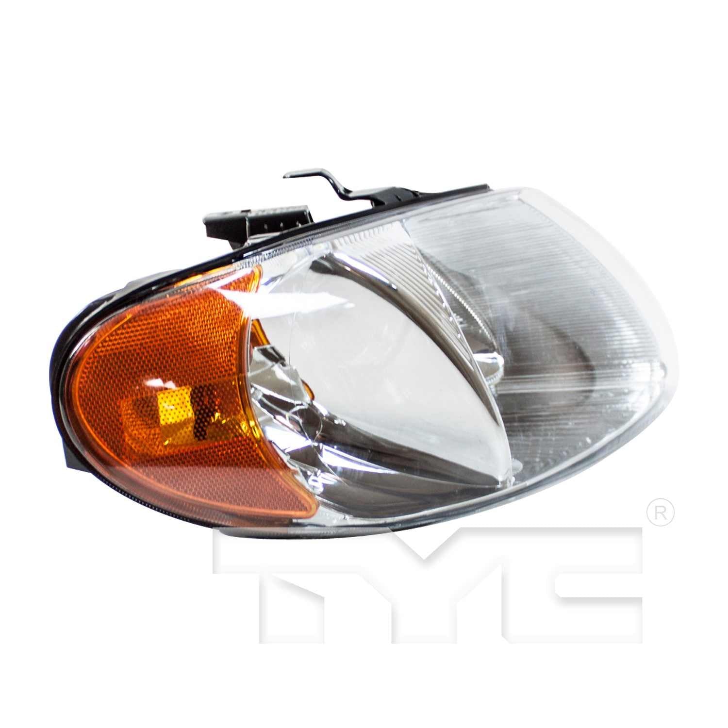 Angle View of Right Headlight Assembly TYC 20-6021-00