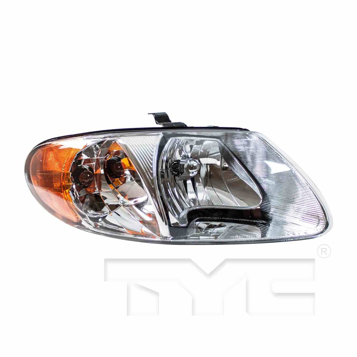 Front View of Right Headlight Assembly TYC 20-6021-00