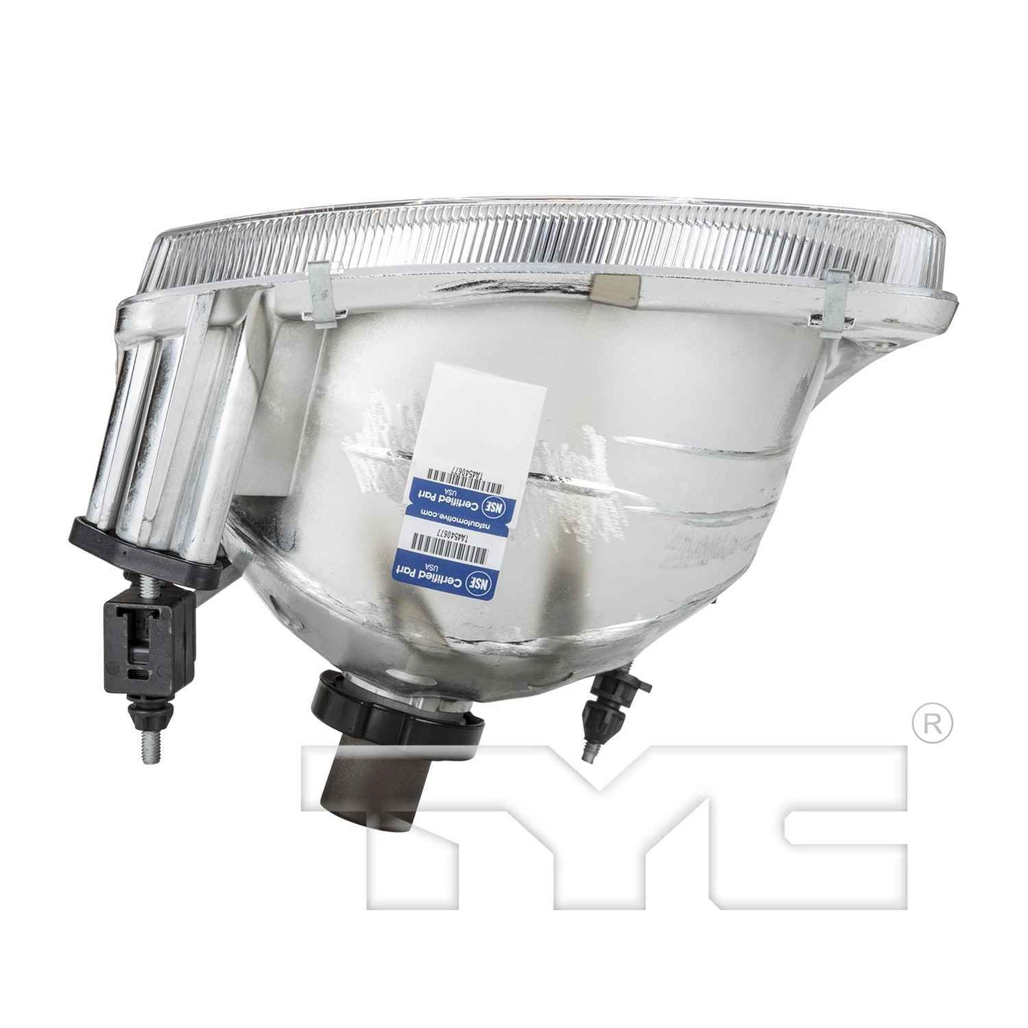 Bottom View of Right Headlight Assembly TYC 20-6059-00