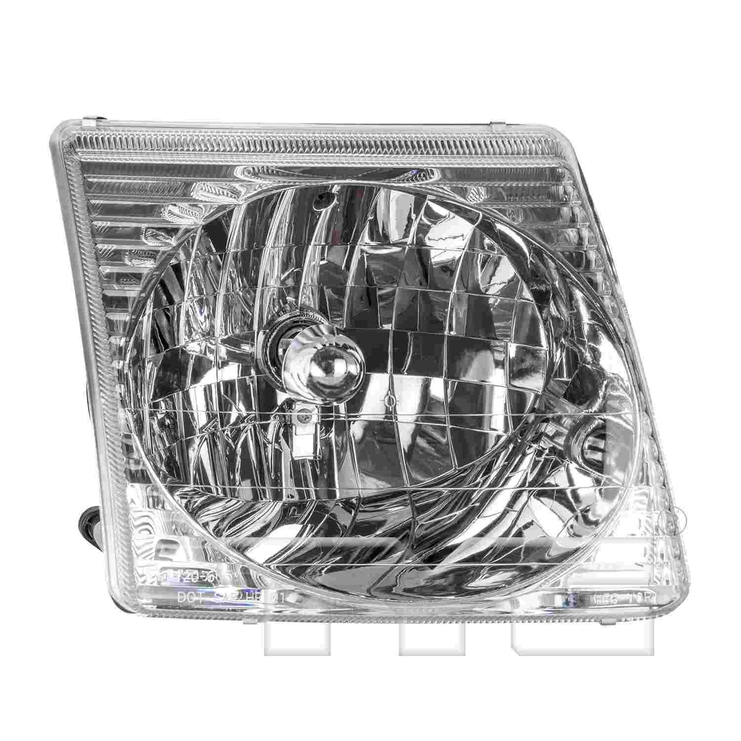 Front View of Right Headlight Assembly TYC 20-6059-00