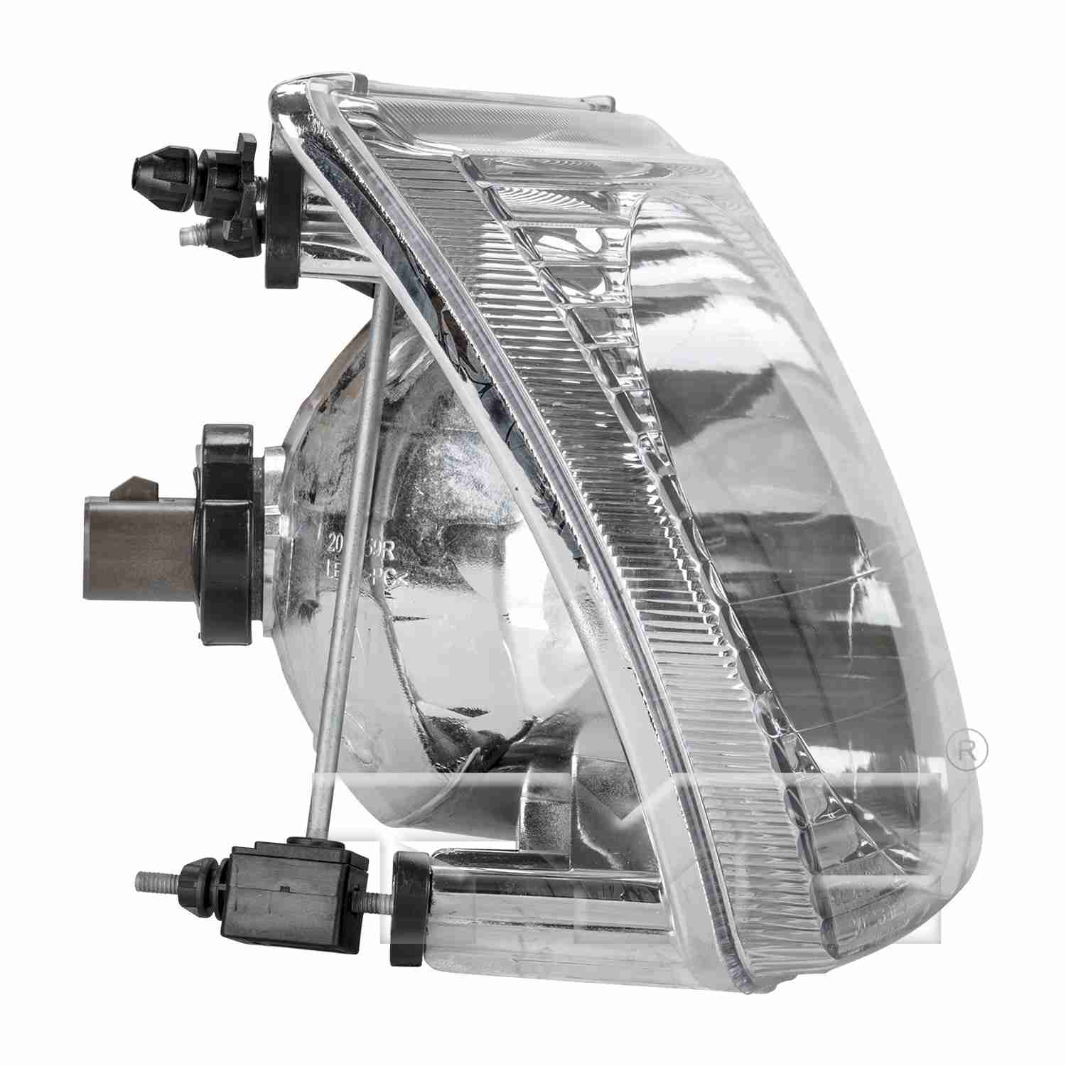 Side View of Right Headlight Assembly TYC 20-6059-00