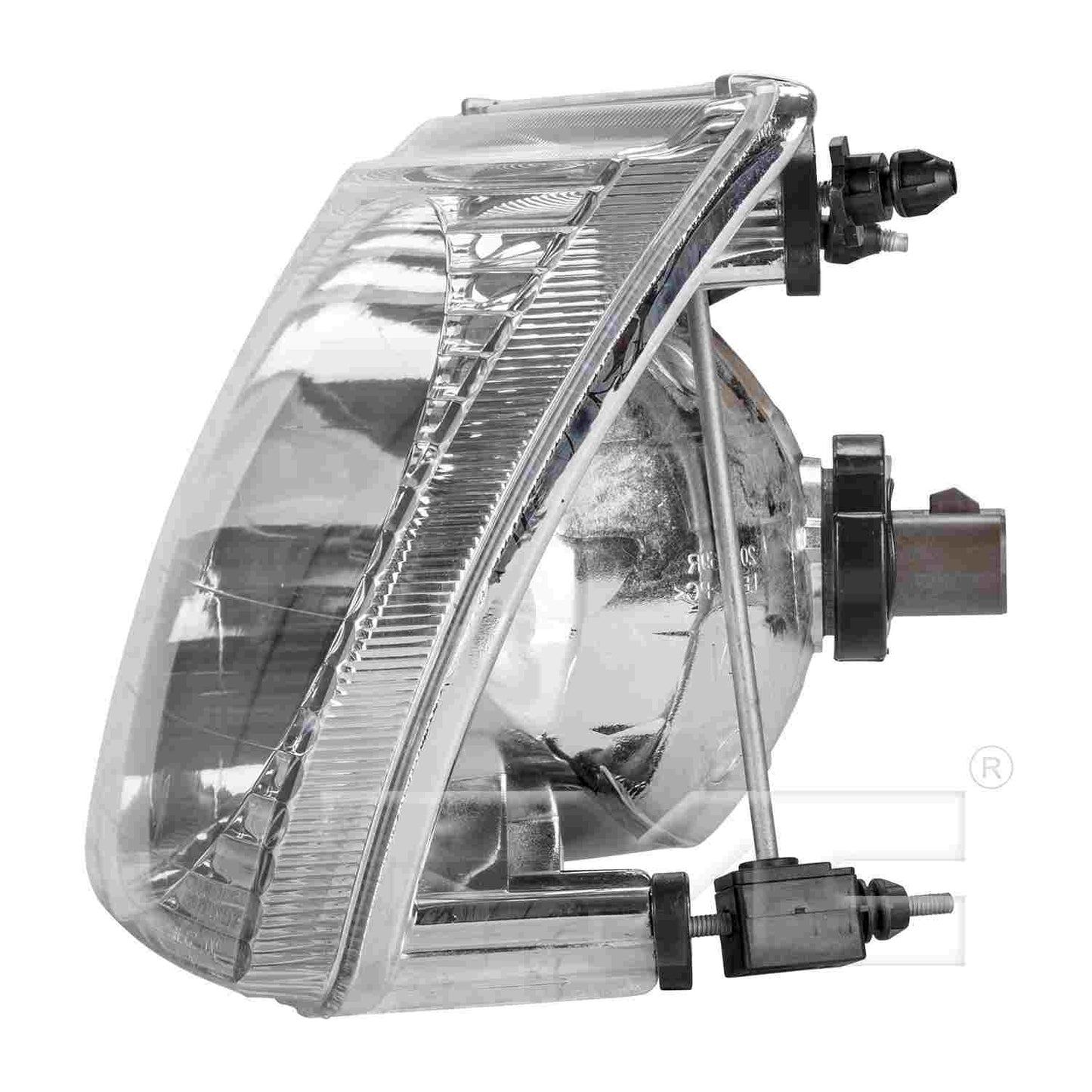 Side View of Left Headlight Assembly TYC 20-6060-00