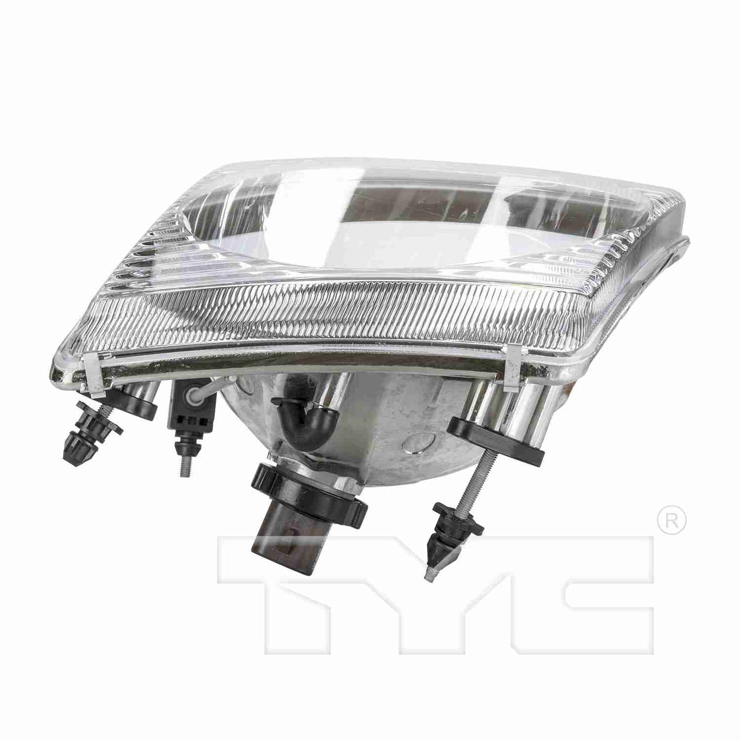 Top View of Left Headlight Assembly TYC 20-6060-00